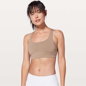 Lululemon Energy Bra Soft Sand